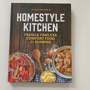 Homestyle Kitchen Cookbook by - Black and Brown Cover
